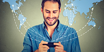 Contratar tu plan de Roaming Prepago, y mantente en contacto sin importar tu destino.